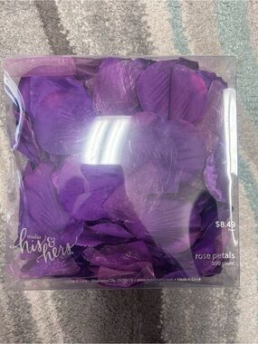 Studio His & Hers Purple Rose Petals - Decorative